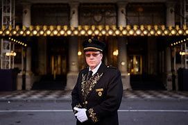 The Plaza Doorman Neil Johnson in New York City The Plaza Doorman Neil Johnson in New York City