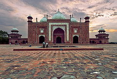 Mosque Agra - this is a picture of a mosque in India