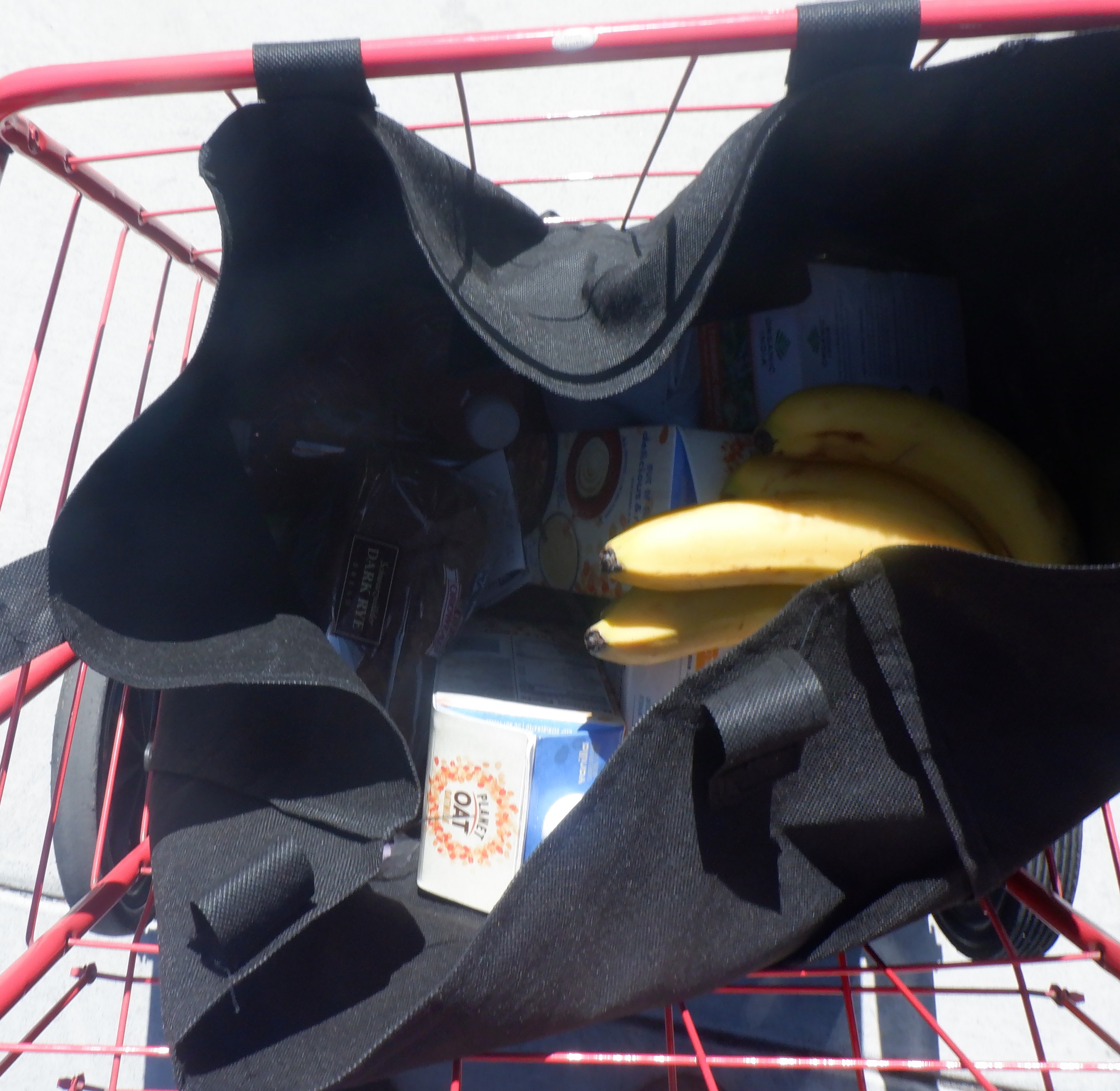 Photo I took of my shopping cart on the way home Photo I took of my shopping cart on the way home