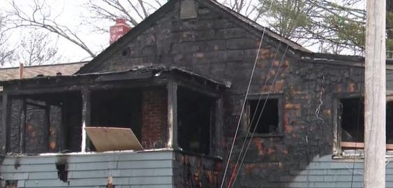 A house fire in Rhode Island last week where a dog saved his family. A house fire in Rhode Island last week where a dog saved his family.