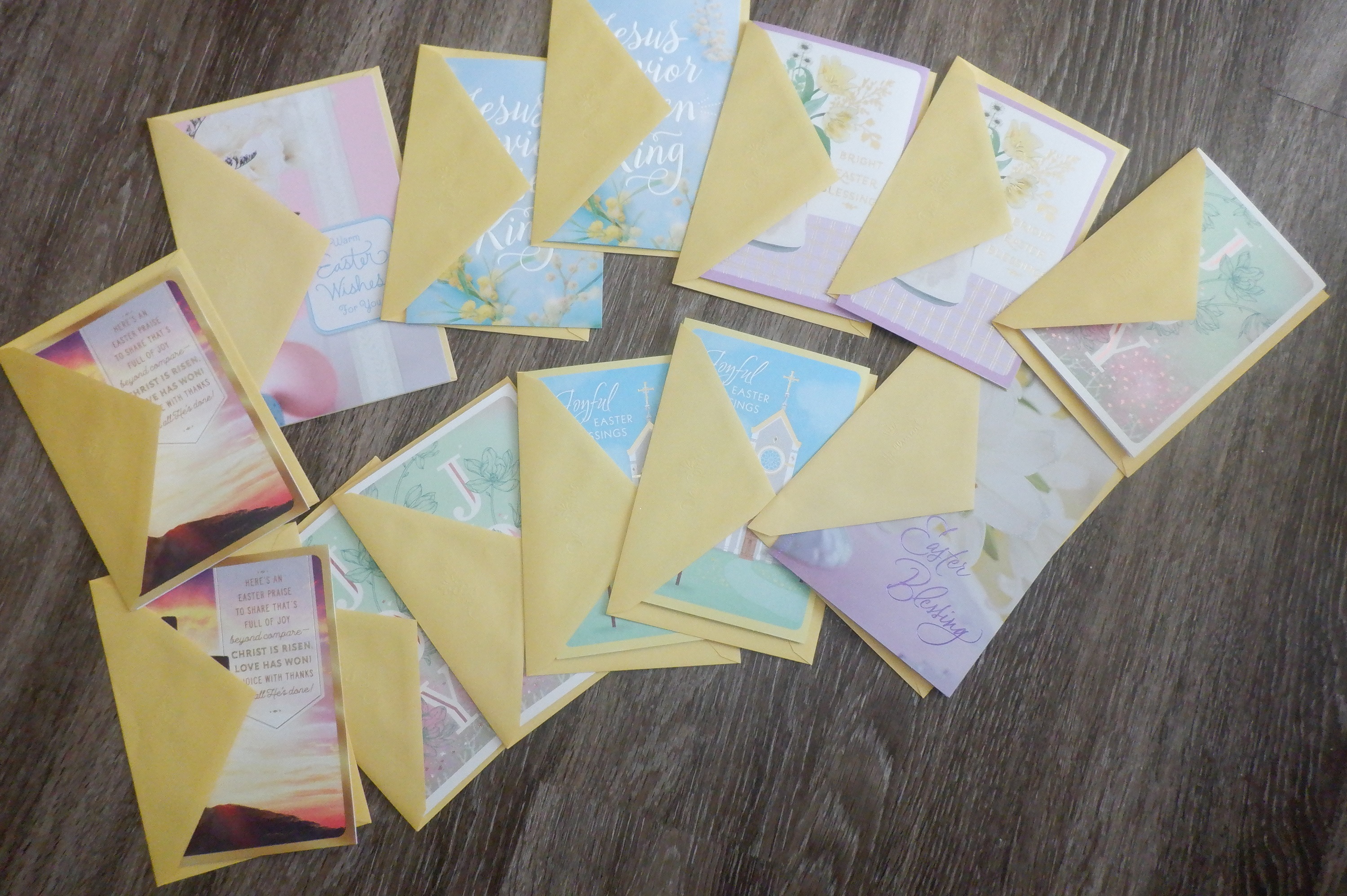 Photo I took of the Easter Cards that I bought Photo I took of the Easter Cards that I bought