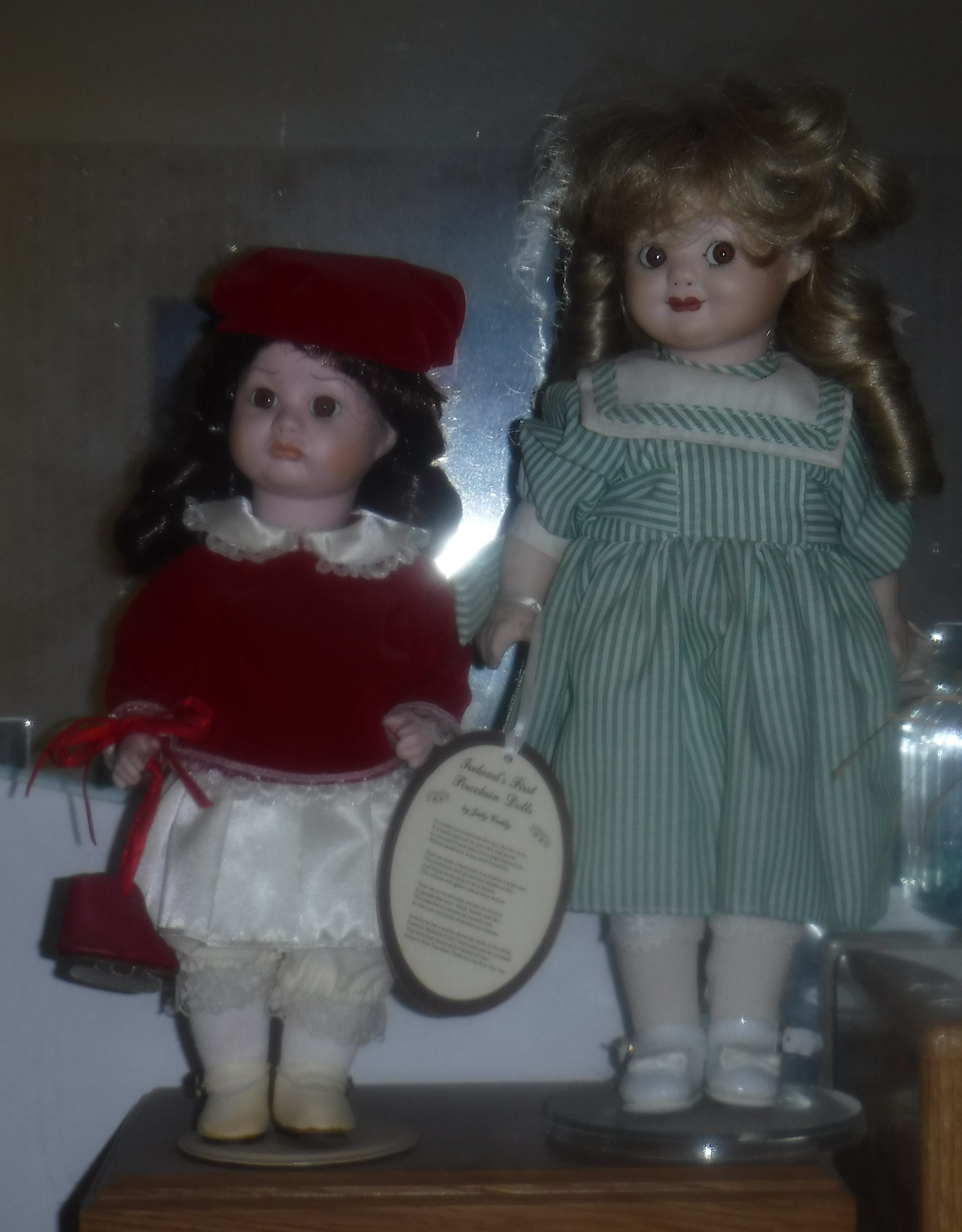 Photo I took of two of my Mom's dolls at the house 2020 Photo I took of two of my Mom's dolls at the house 2020