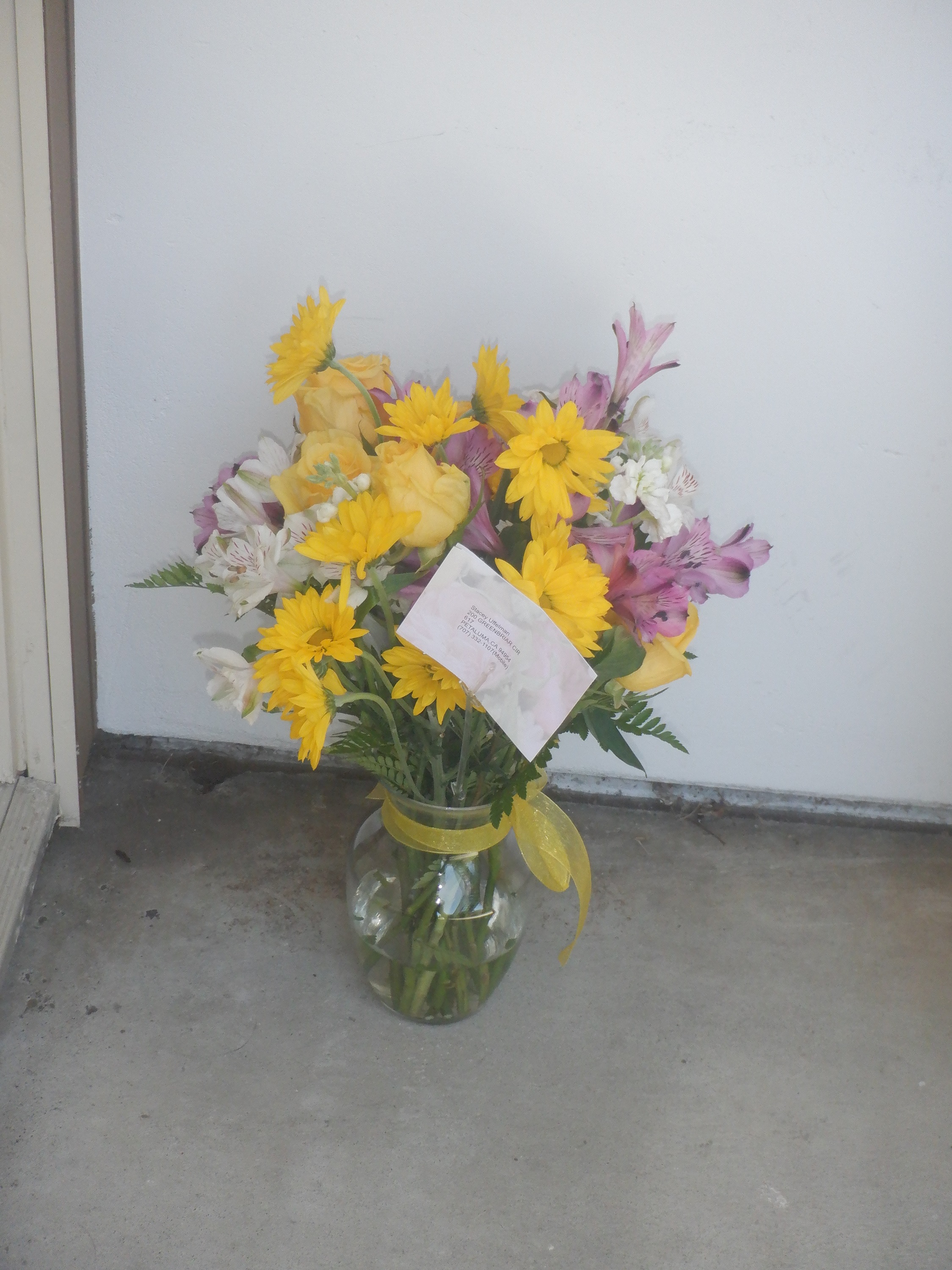 Photo I took of the flowers outside my door Photo I took of the flowers outside my door