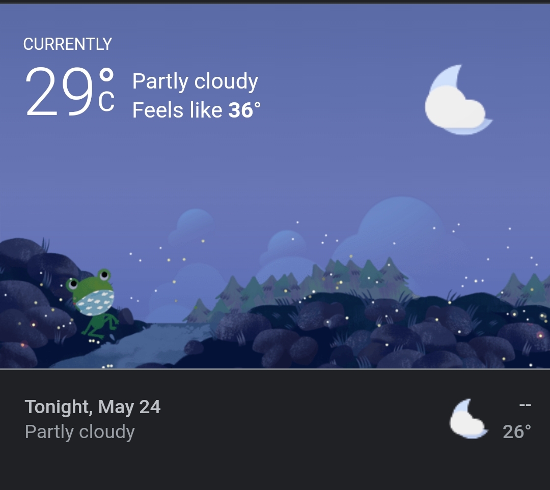 Weather forecast 