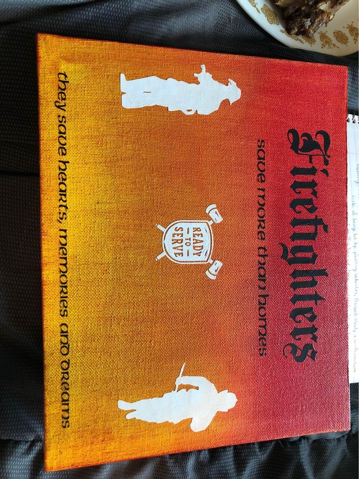 Firefighter Canvas Firefighter Canvas
