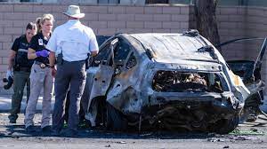Ruggs Crash Scene Ruggs Crash Scene