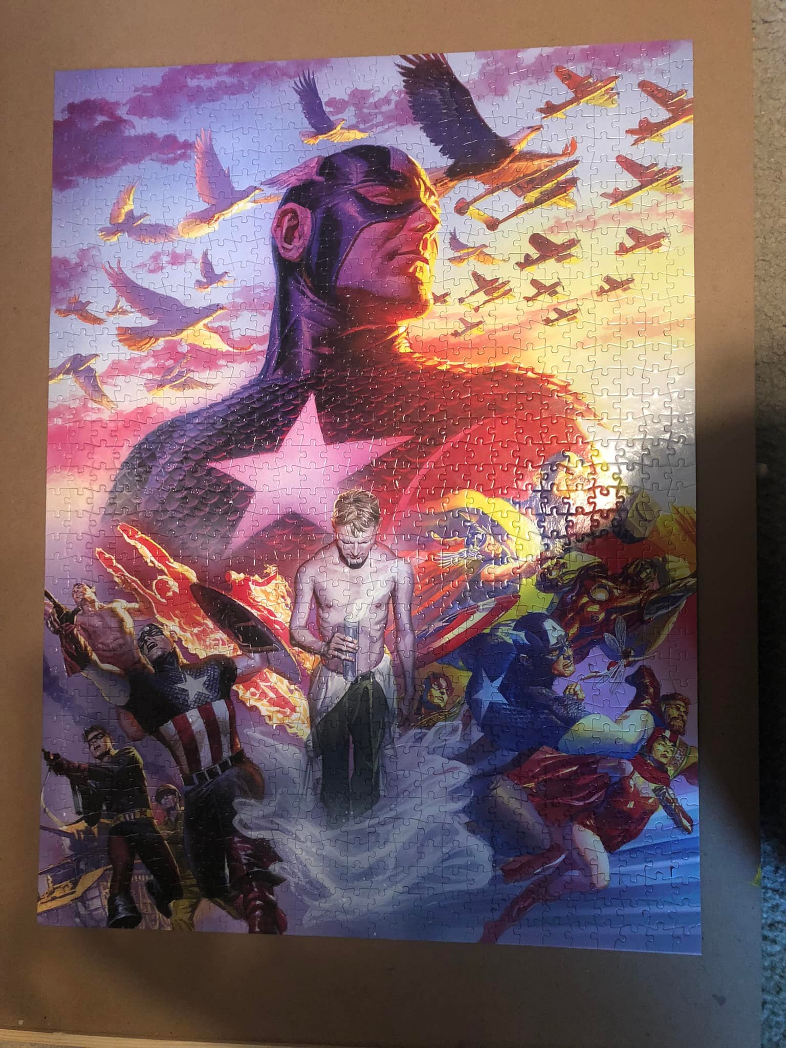 Captain America 1K Pieces