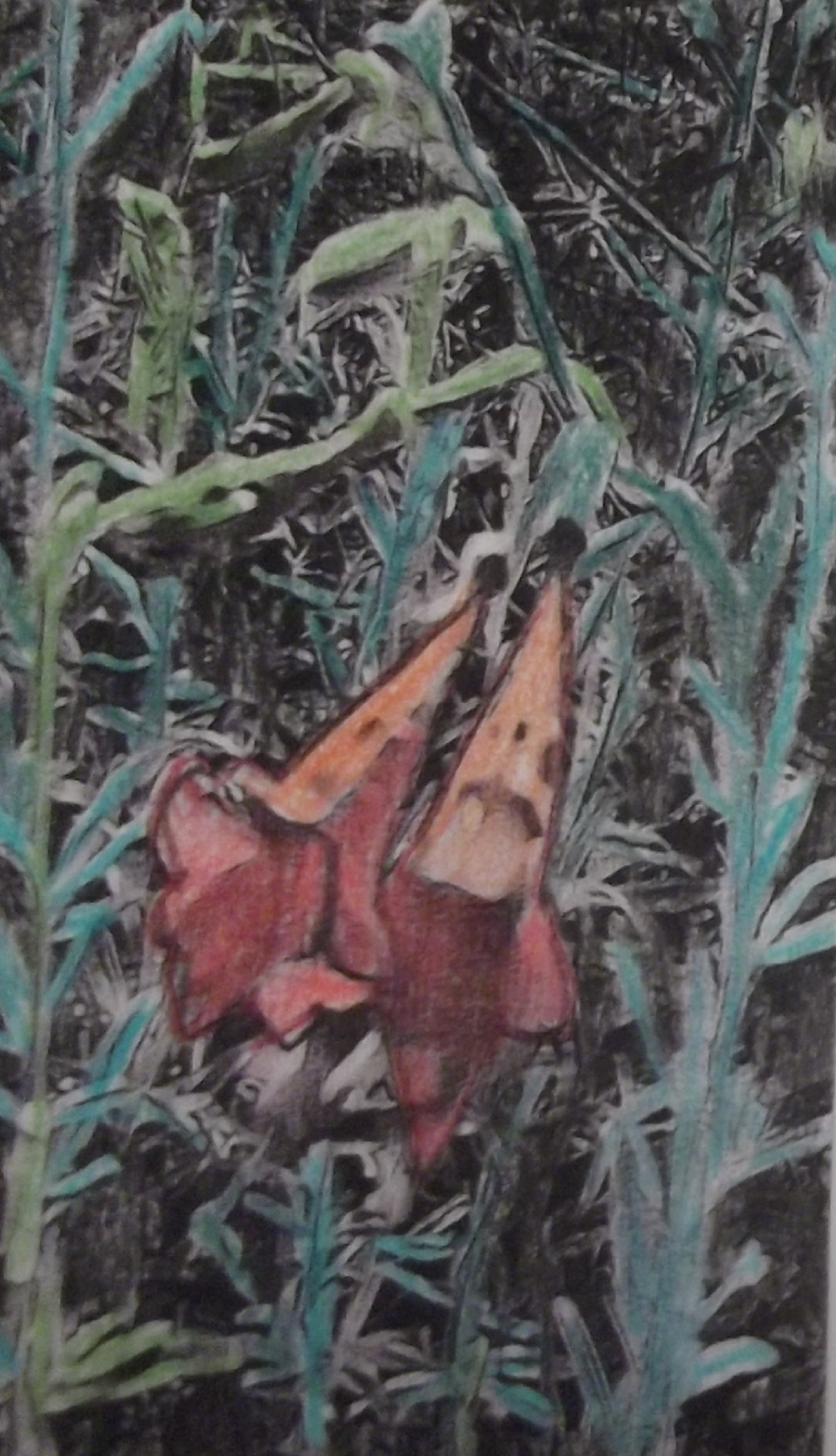 Artist Trading card I made in 2017 Artist Trading card I made in 2017