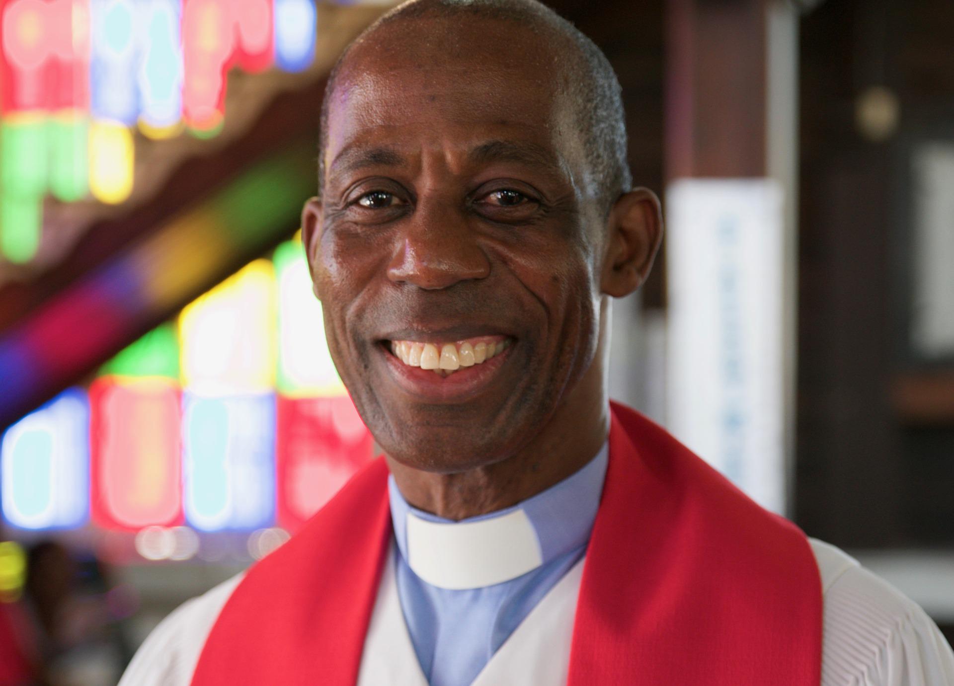 The Pastor talked of life, death, and love. The Pastor talked of life, death, and love.