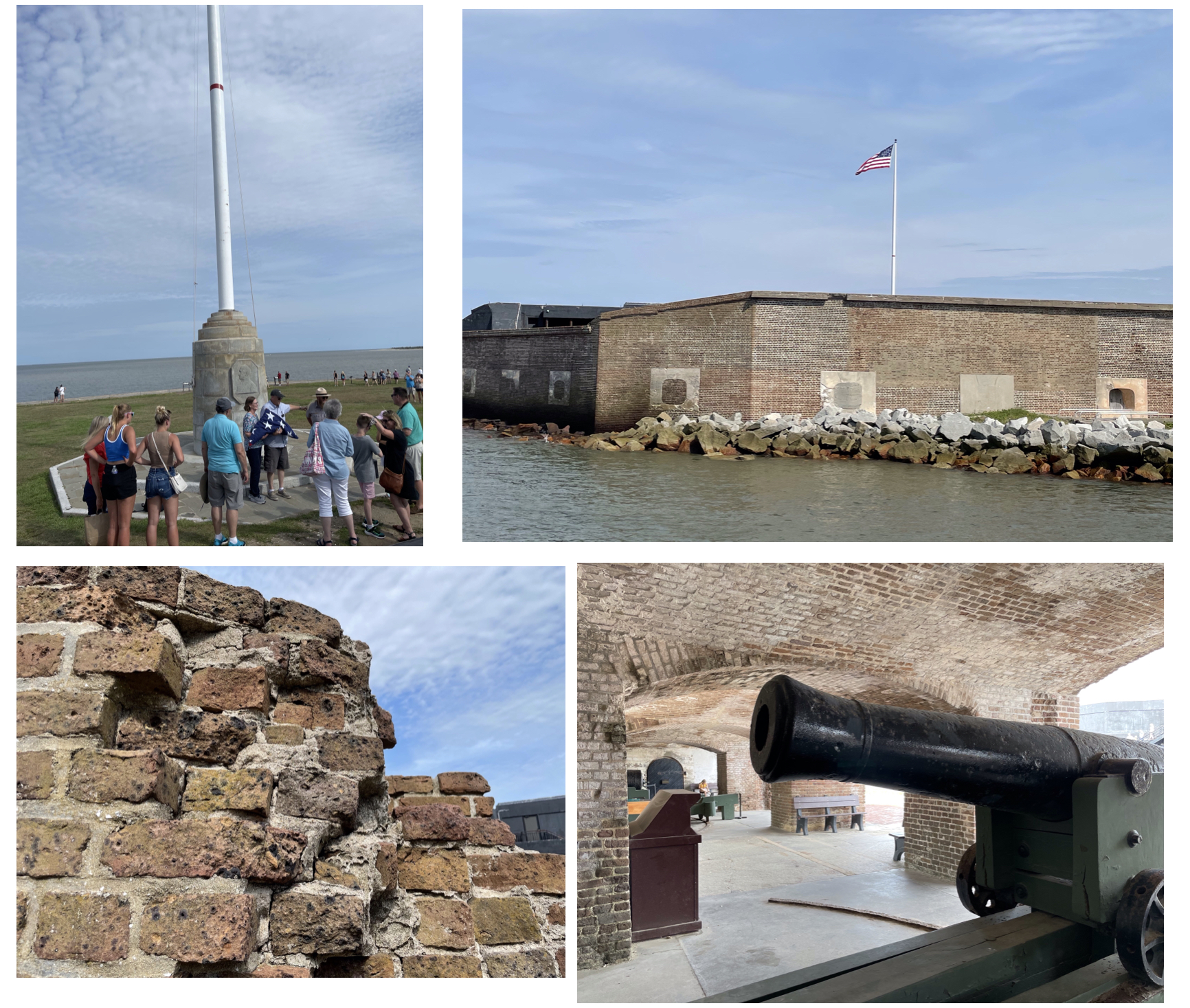 Photos from the trip to Fort Sumter.  Photos taken by and the property of FourWalls.