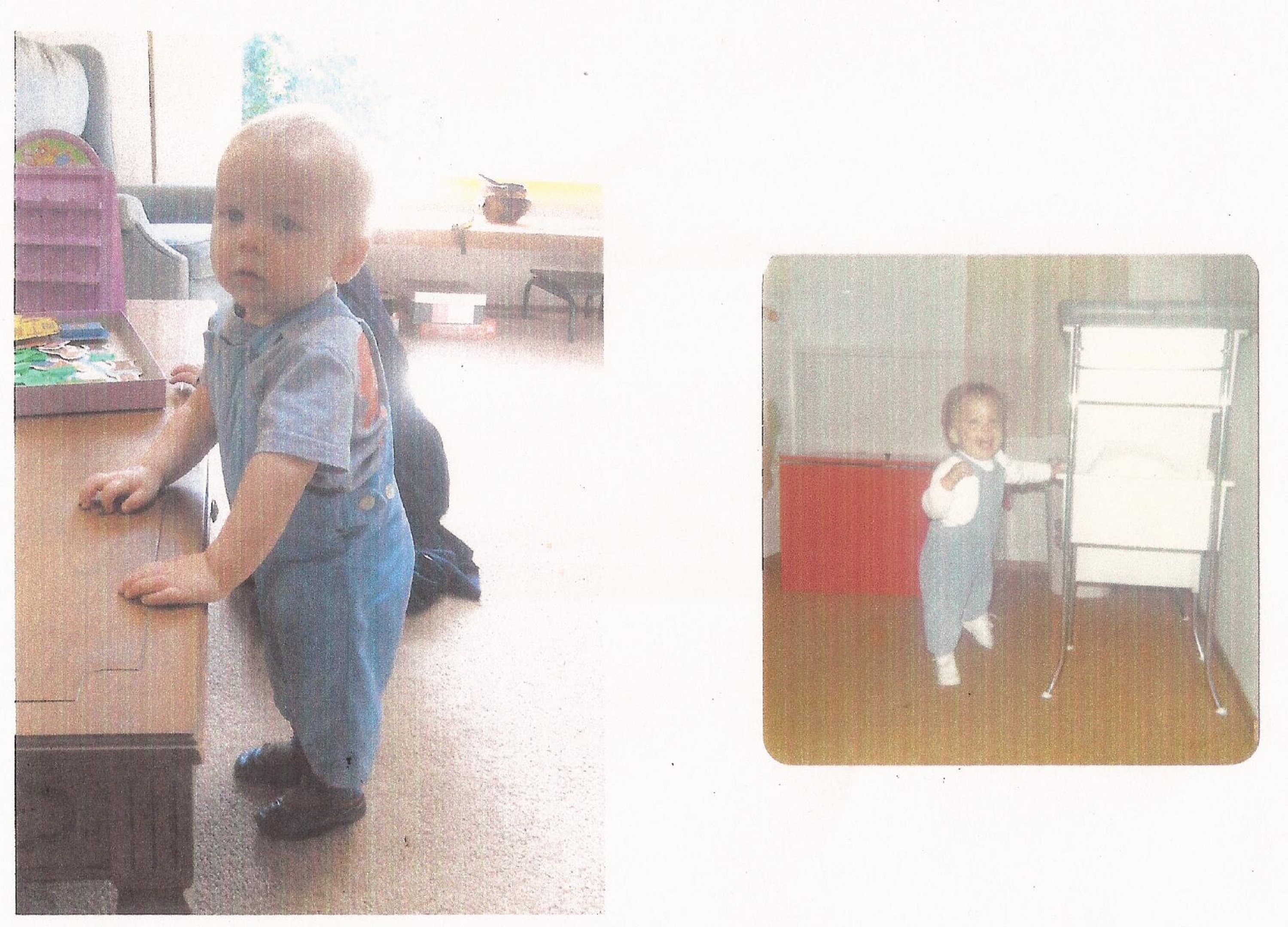 Photos of my youngest nephew and my brother when he was around the same age Photos of my youngest nephew and my brother when he was around the same age