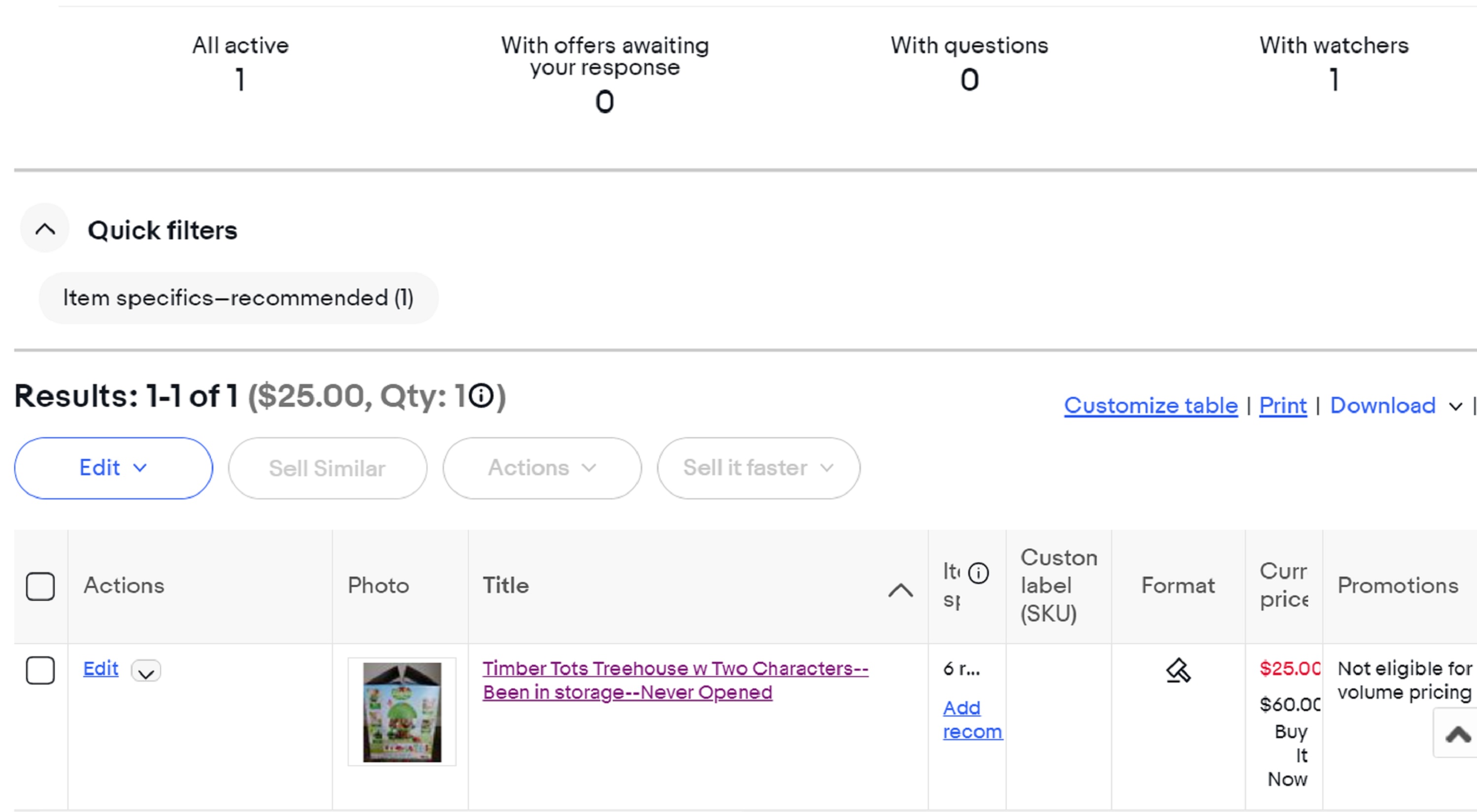 Screencap of my eBay page 6-27-22 Screencap of my eBay page 6-27-22