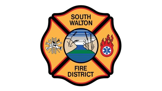 Logo of the South Walton Fire District in Florida