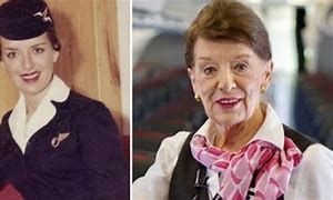 American Airlines oldest flight attendant Bette Nash American Airlines oldest flight attendant Bette Nash