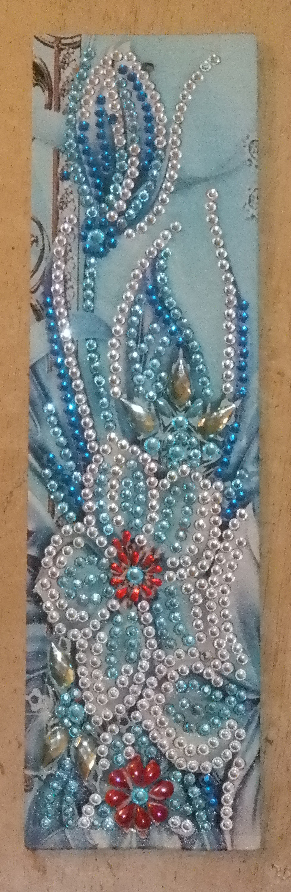 Photo I took of my finished bookmark Photo I took of my finished bookmark