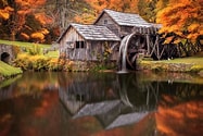 Maybry Mill Blue Ridge Parkway