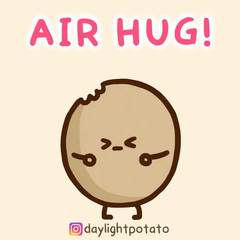 Air hug gif