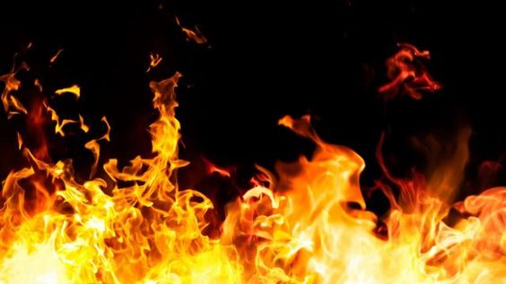 Image of fire from an auto accident in South Carolina. Image of fire from an auto accident in South Carolina.