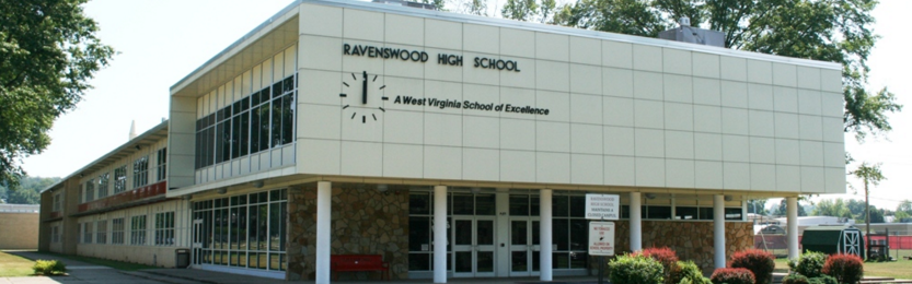 An image of Ravenswood High School in West Virginia. An image of Ravenswood High School in West Virginia.