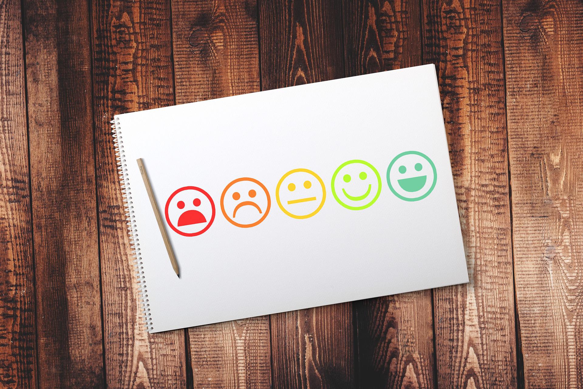 https://pixabay.com/photos/smileys-customer-satisfaction-review-5617876/ https://pixabay.com/photos/smileys-customer-satisfaction-review-5617876/