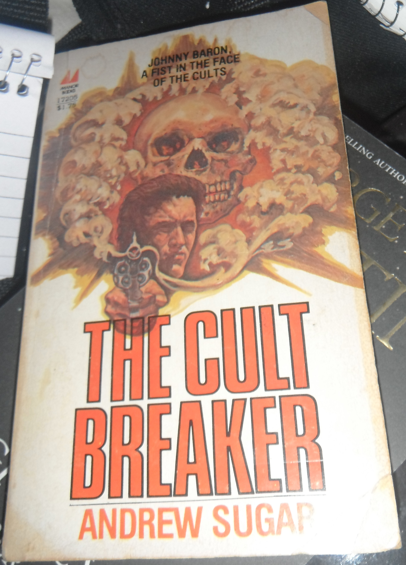 Book Cover to Cult Breaker, taken by me Book Cover to Cult Breaker, taken by me