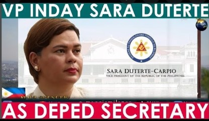Vice President of the Philippines and Secretary of Education Sara Duterte