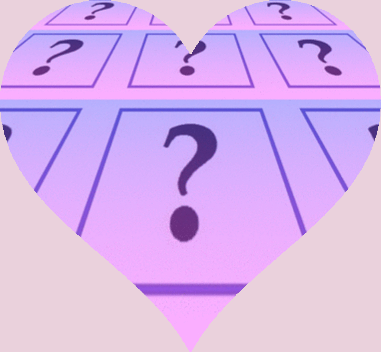 Question on Microsoft Paint with tilt tiles and heart cut out on LunaPic.com