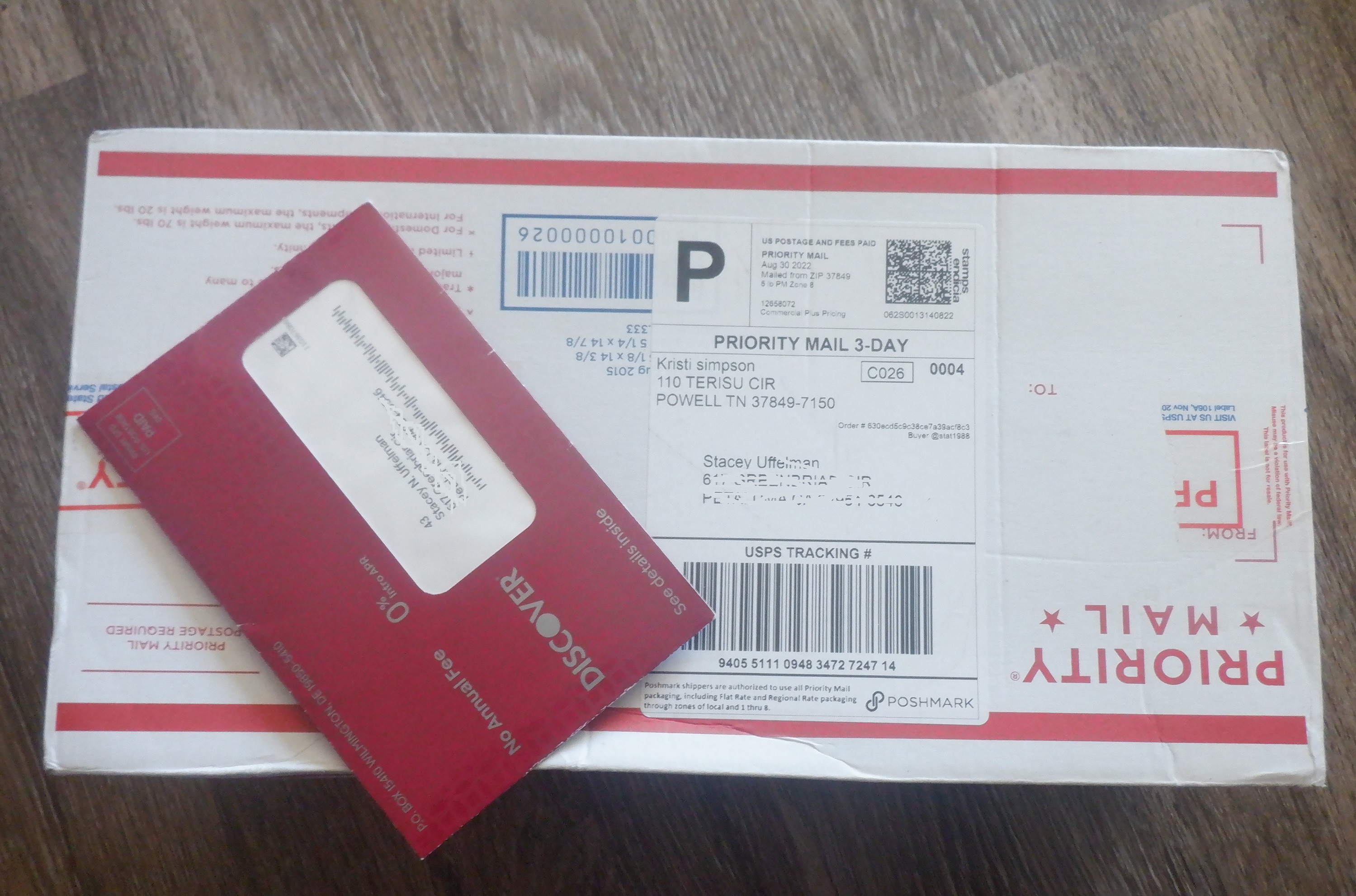 Photo I took of the mail I got today. Photo I took of the mail I got today.