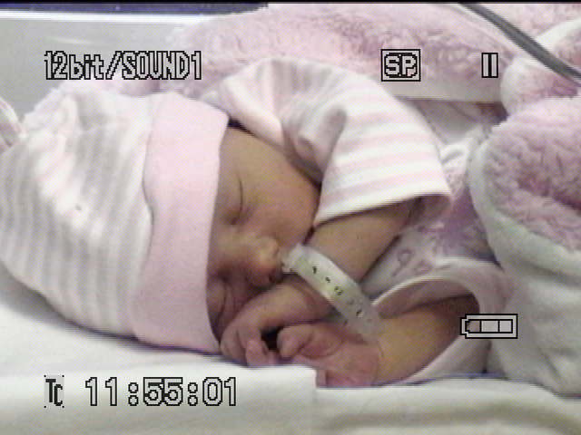 Shhh Shes Asleep - shes a few hrs old here