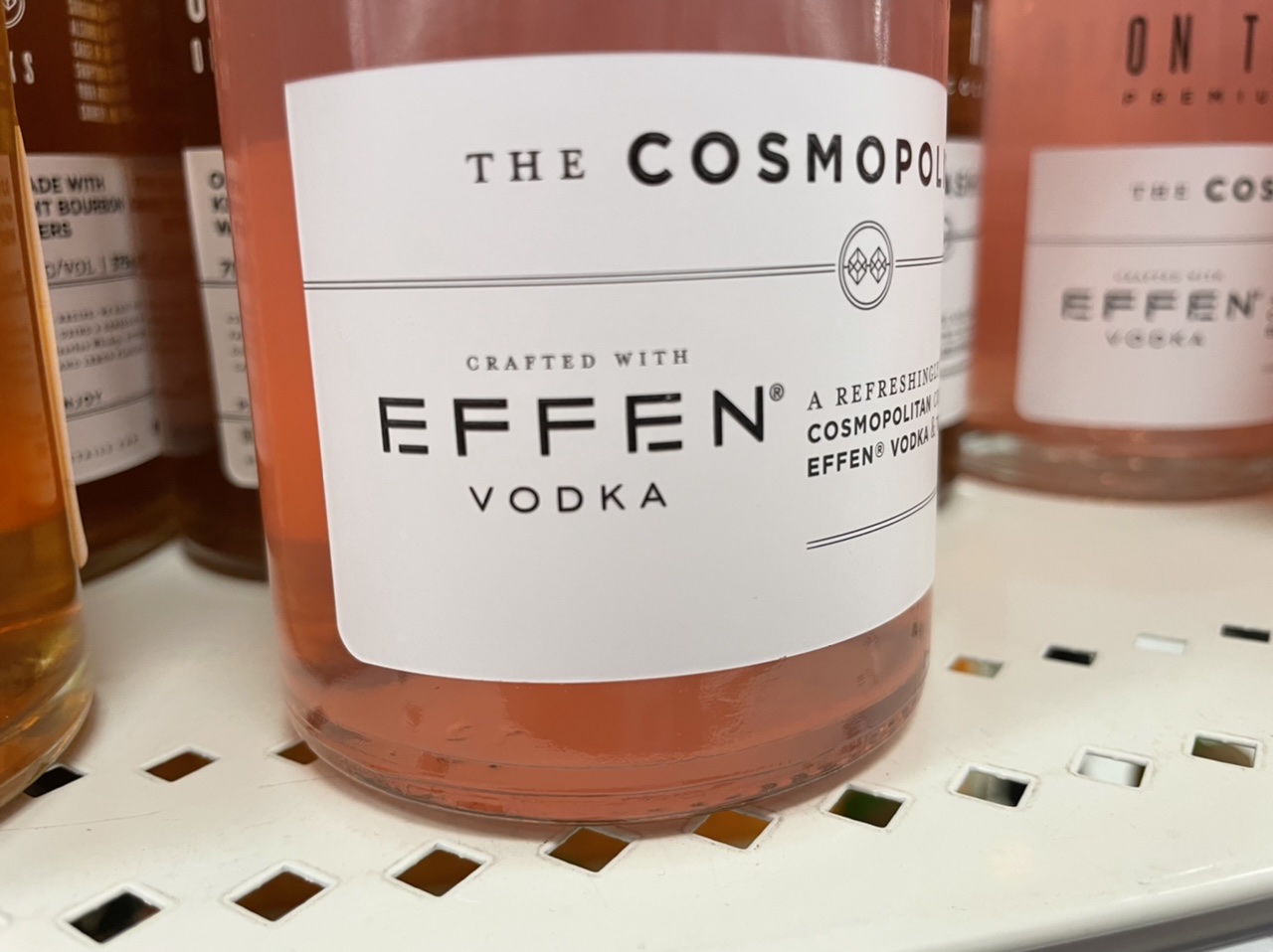 Strangely-named vodka. Photo taken by and the property of FourWalls. Strangely-named vodka. Photo taken by and the property of FourWalls.