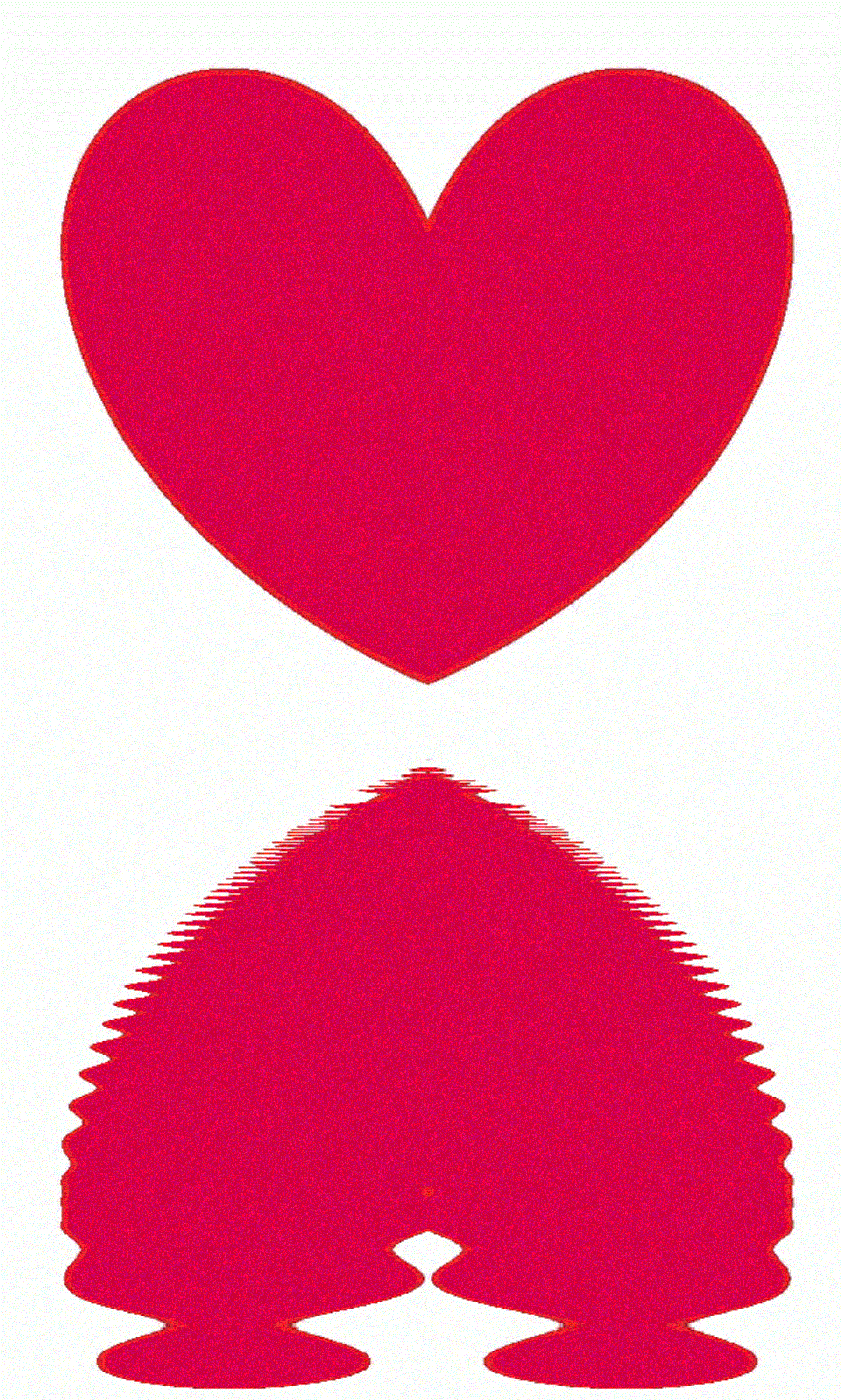 Heart created on Microsoft Paint with reflecting water effect on Lunapic.com Heart created on Microsoft Paint with reflecting water effect on Lunapic.com