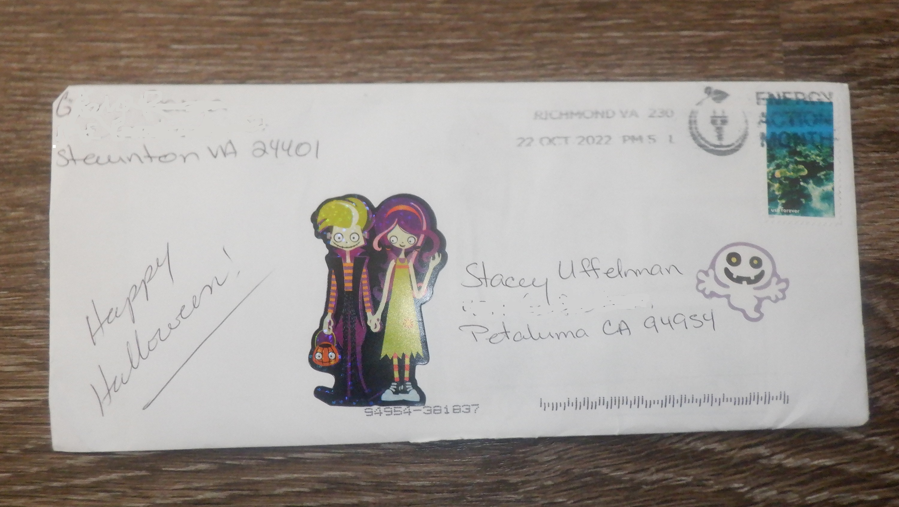 Envelope brought by the tenant in my house Envelope brought by the tenant in my house