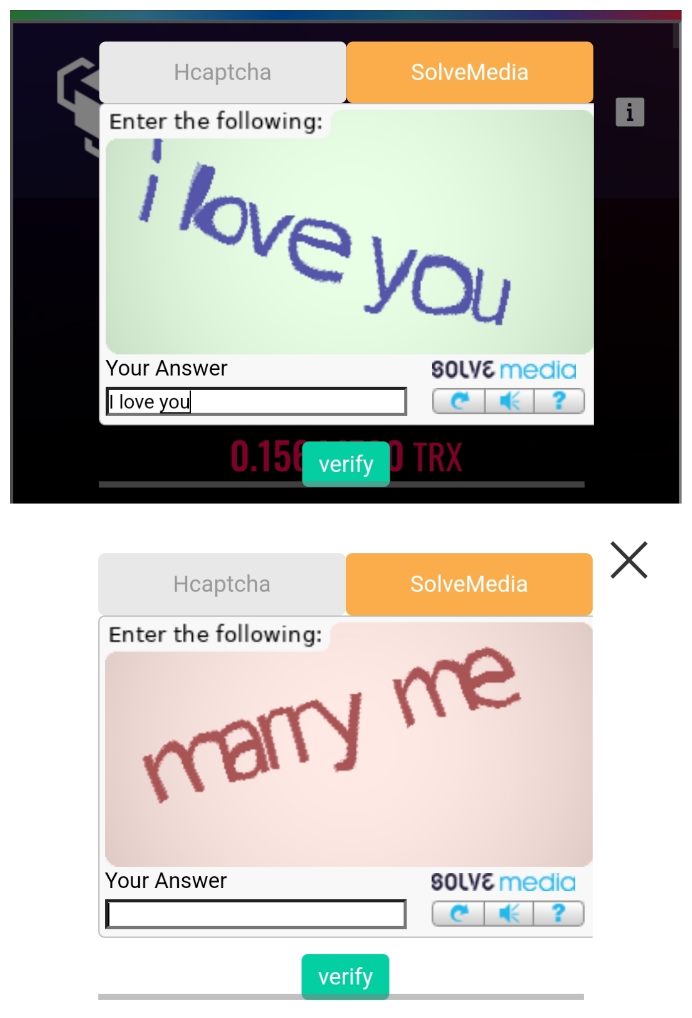 Flirty CAPTCHA Flirty CAPTCHA