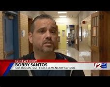 Guiteras School custodian Bobby Santos Guiteras School custodian Bobby Santos