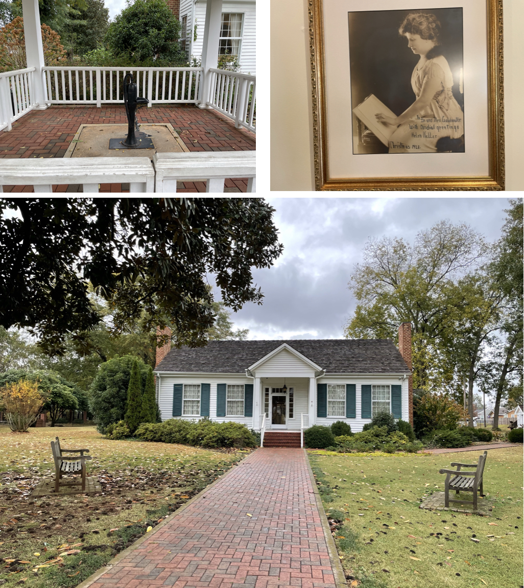 Photos taken at Ivy Green, the birthplace of Helen Keller.  Photos taken by and the property of FourWalls.