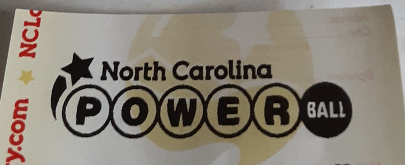 Photo is owned by me ... top of my power ball ticket
