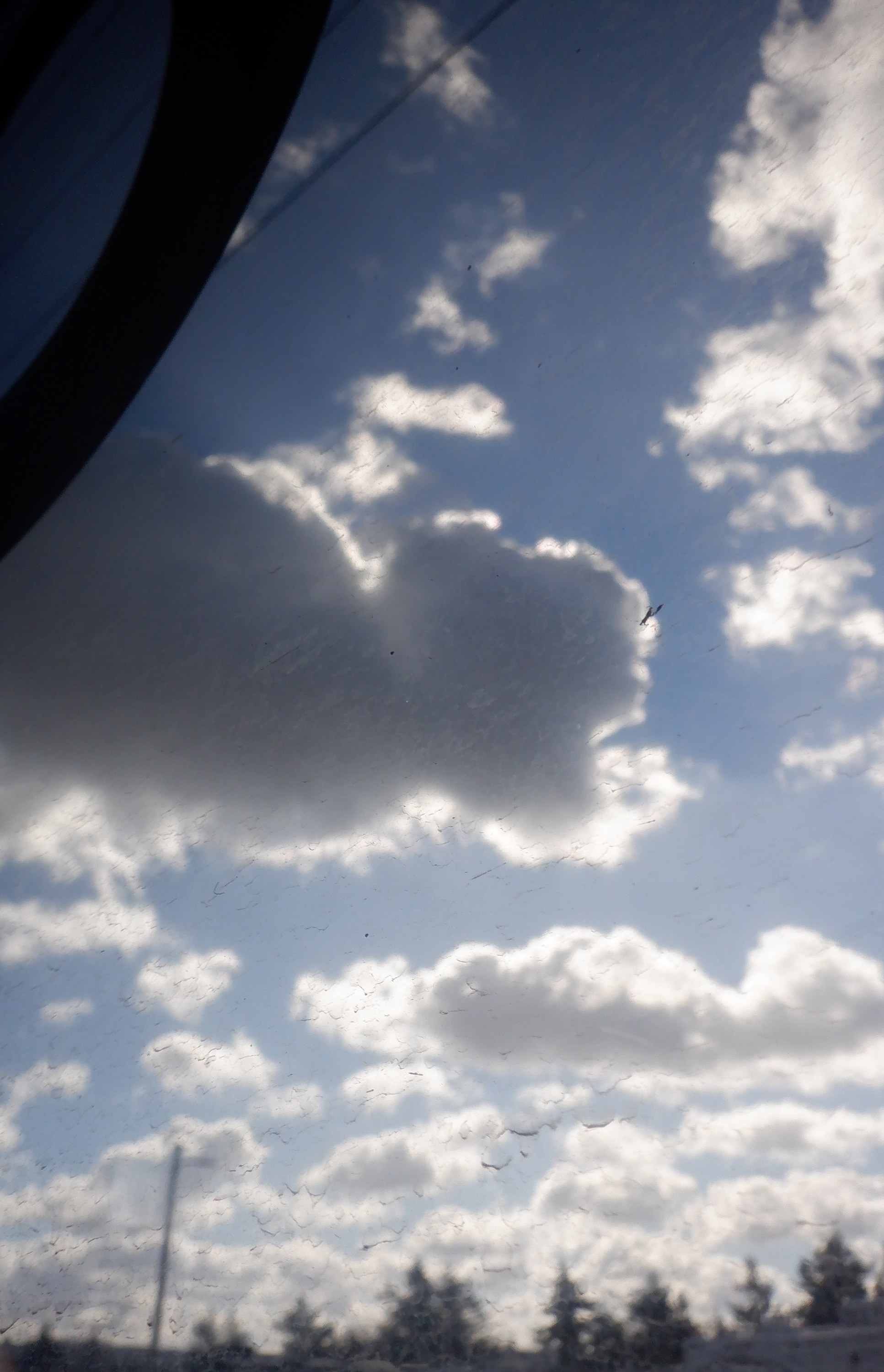 Photo I took out the bus window riding home Photo I took out the bus window riding home