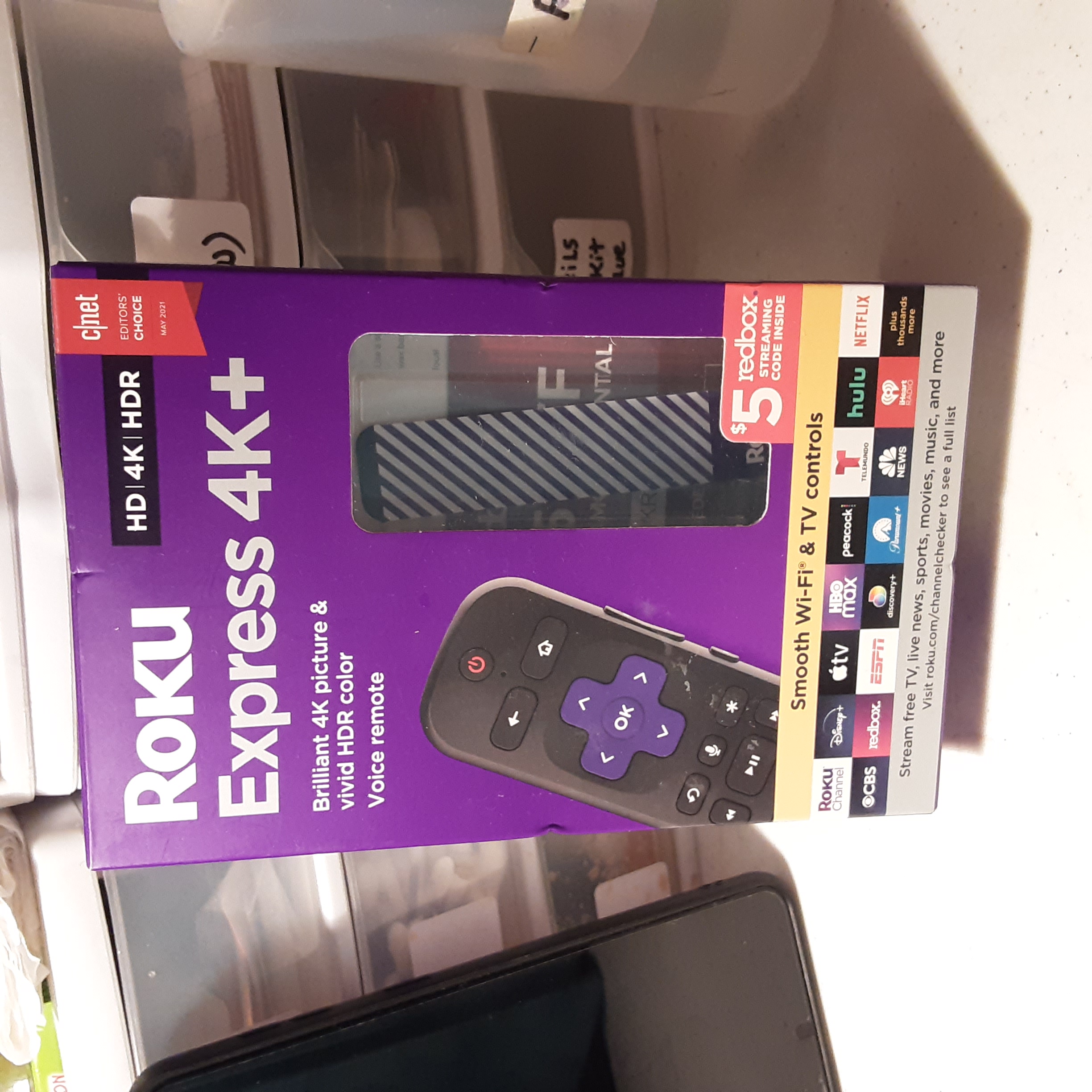 Photo of my Roku box