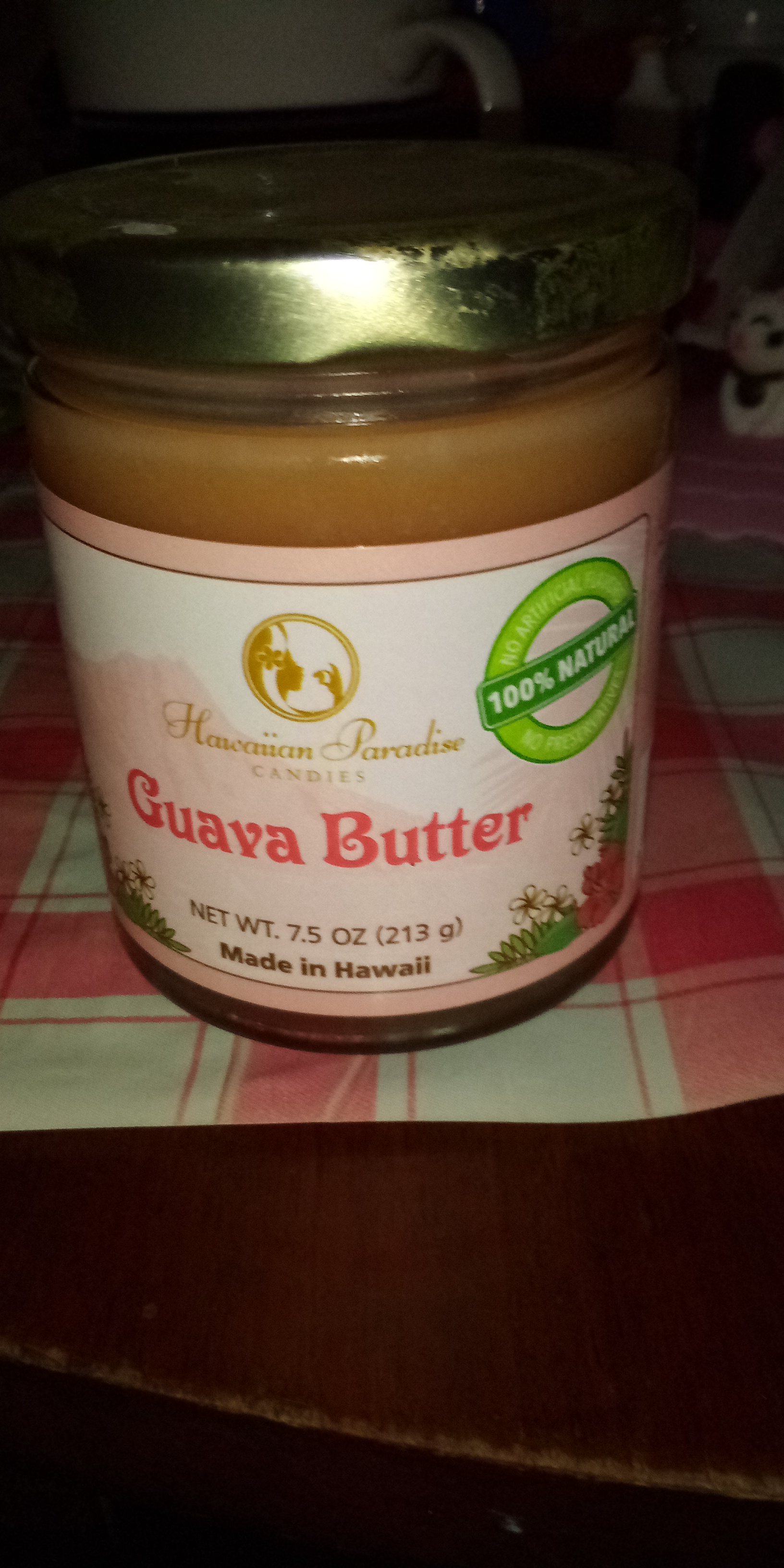 My jar of guava butter.