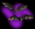 Halloween bats - Animated hallween bats