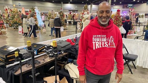 Atlanta resident Rodney Daniel who saved the lives of basketball fans on Saturday night. Atlanta resident Rodney Daniel who saved the lives of basketball fans on Saturday night.