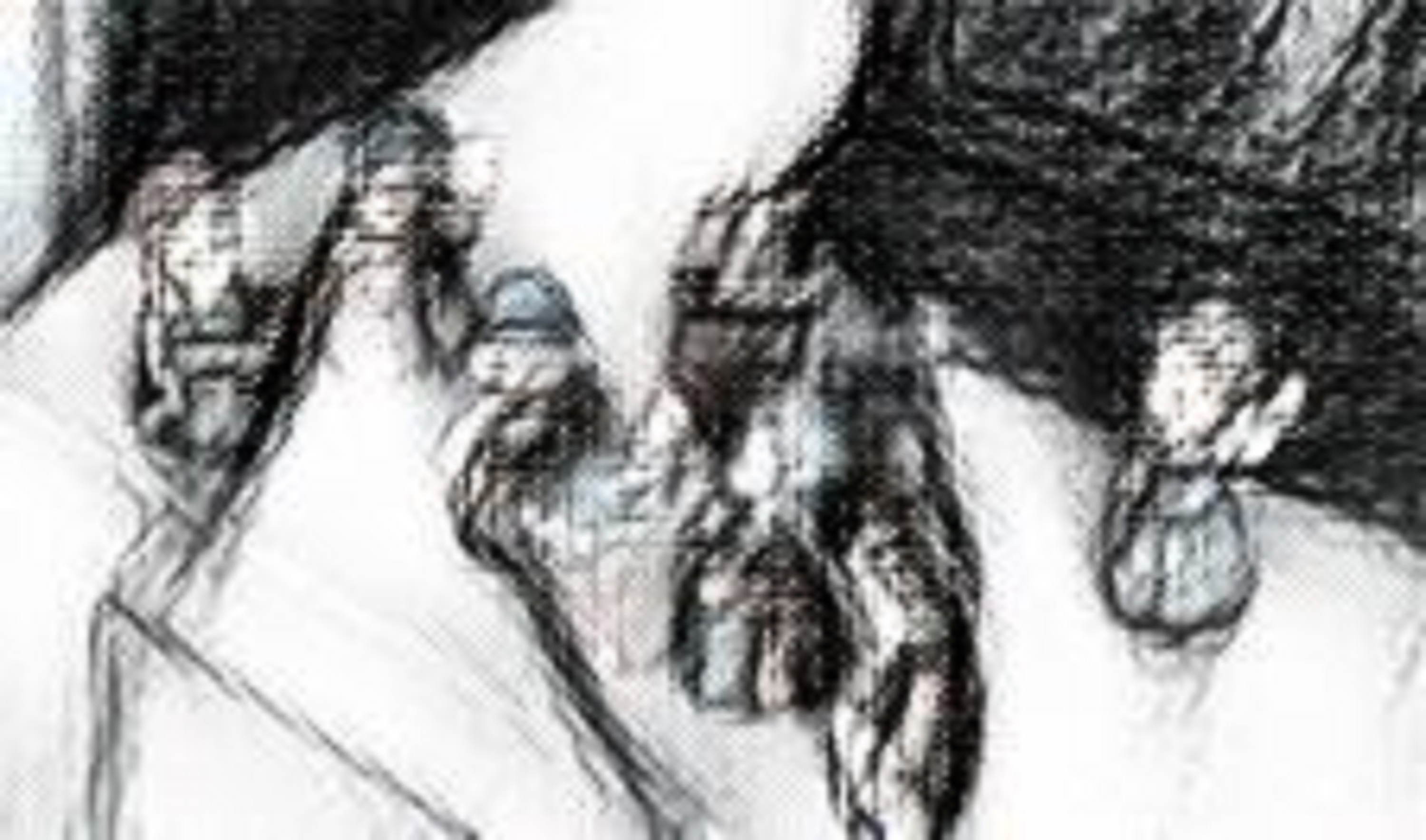Photo of my thimble Nativity with Sketch 2 effect on Lunapic.com Photo of my thimble Nativity with Sketch 2 effect on Lunapic.com
