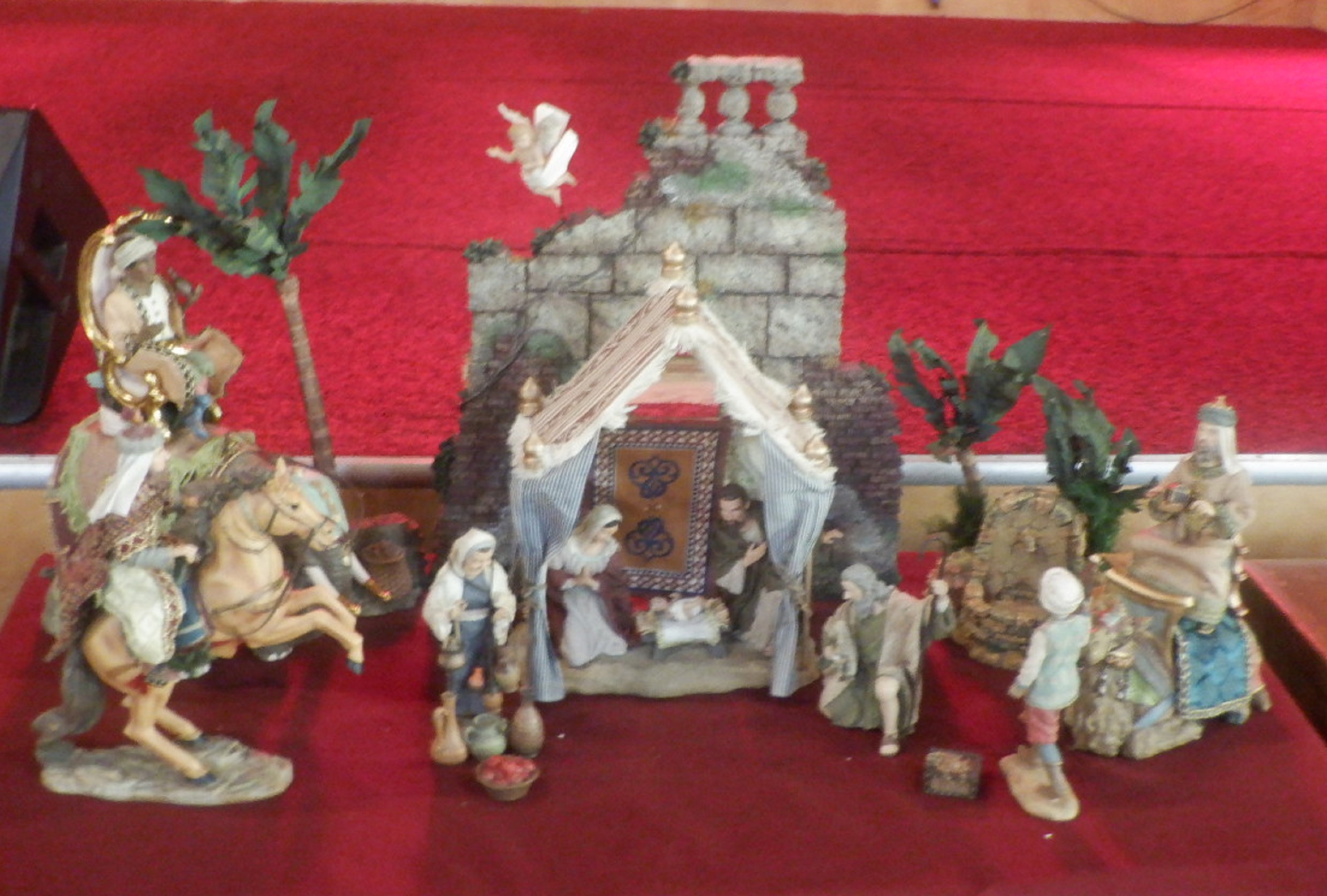 Photo I took of the Nativity scene at church Photo I took of the Nativity scene at church