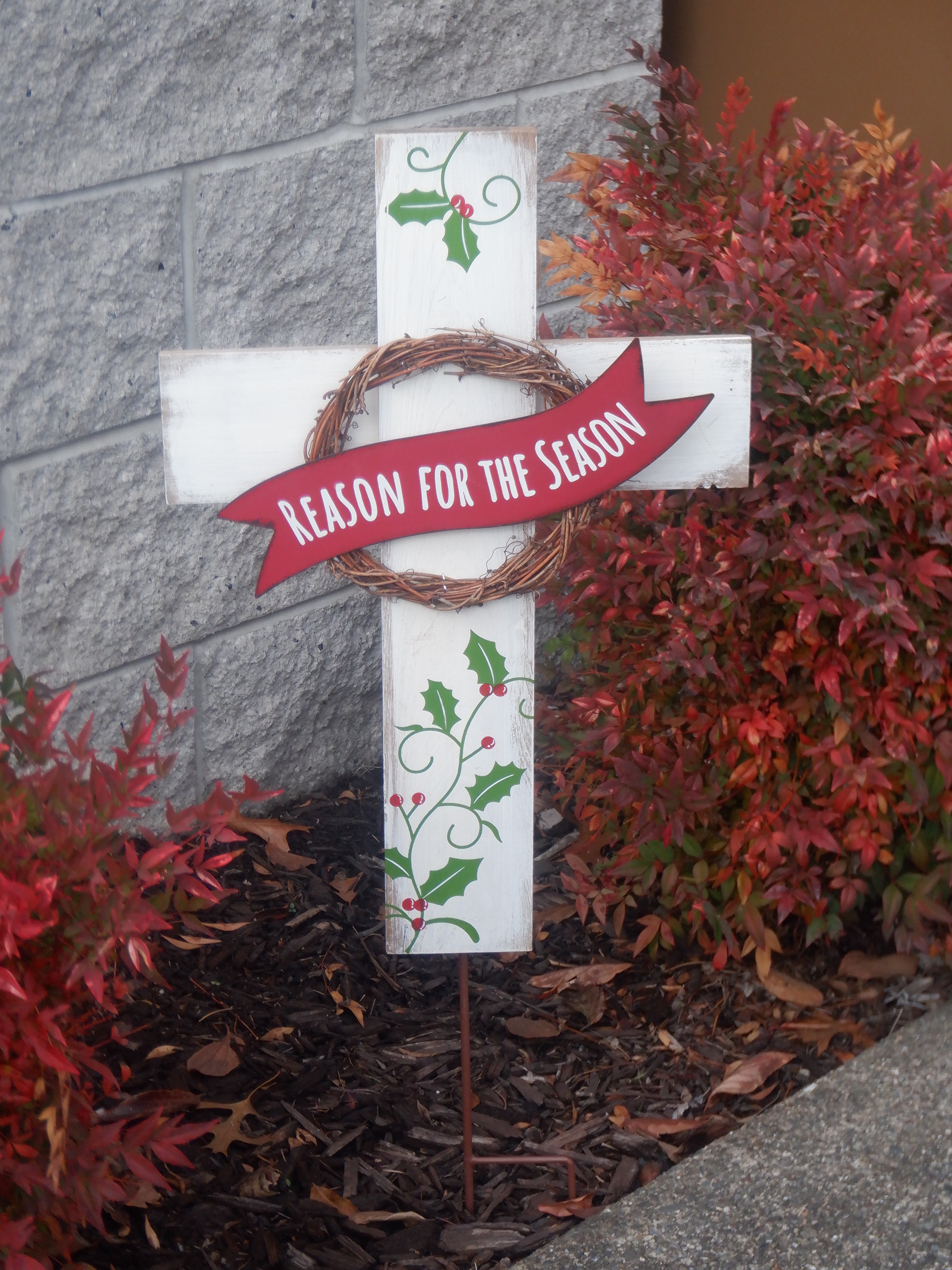 Outdoor Christmas decoration I got put out. Outdoor Christmas decoration I got put out.