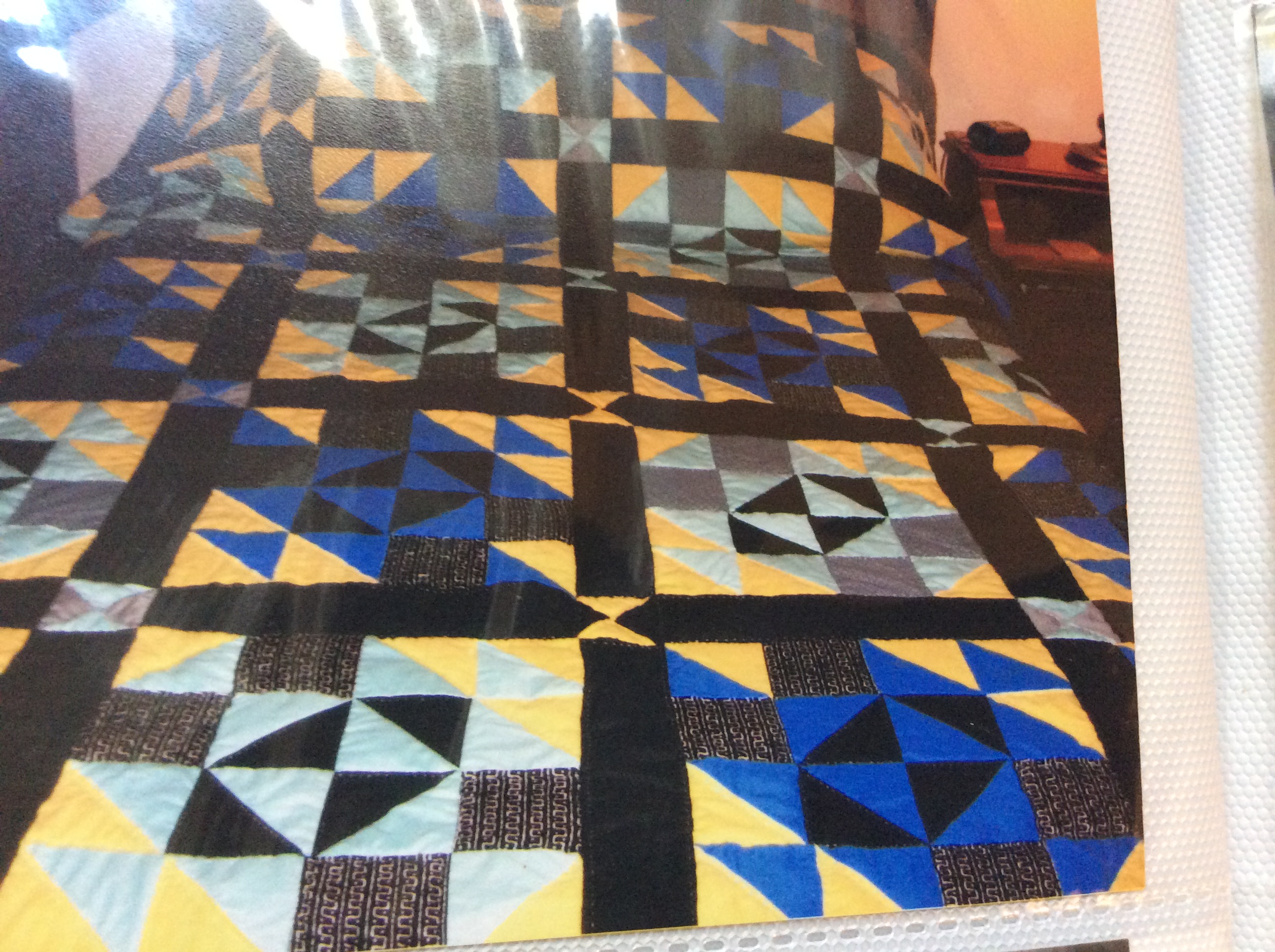 My picture of a quilt I made. My picture of a quilt I made.