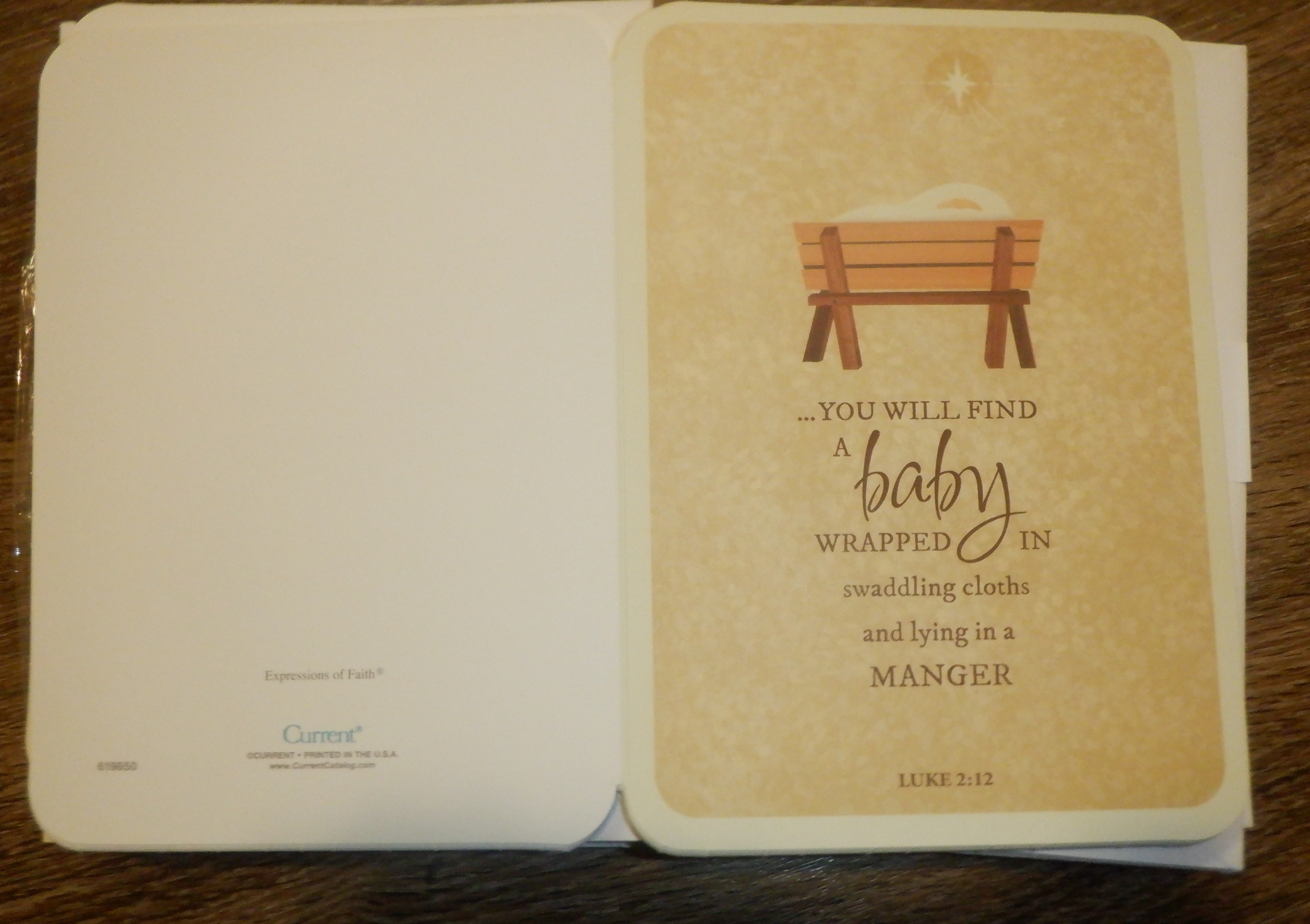 Photo I took of my Christmas Cards that I received at the door Photo I took of my Christmas Cards that I received at the door
