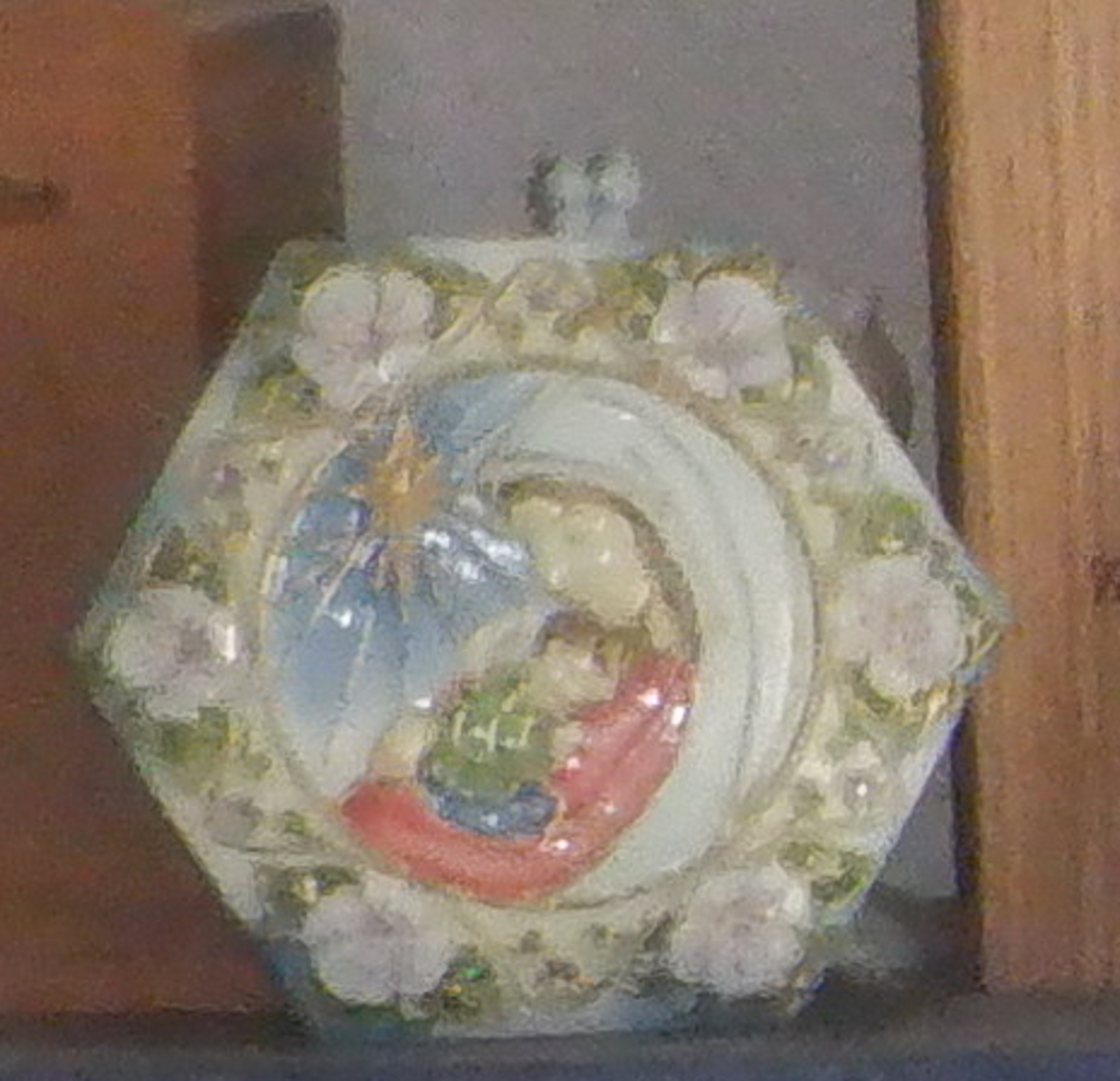 Photo I took of the Christmas music box on my bookshelf Photo I took of the Christmas music box on my bookshelf