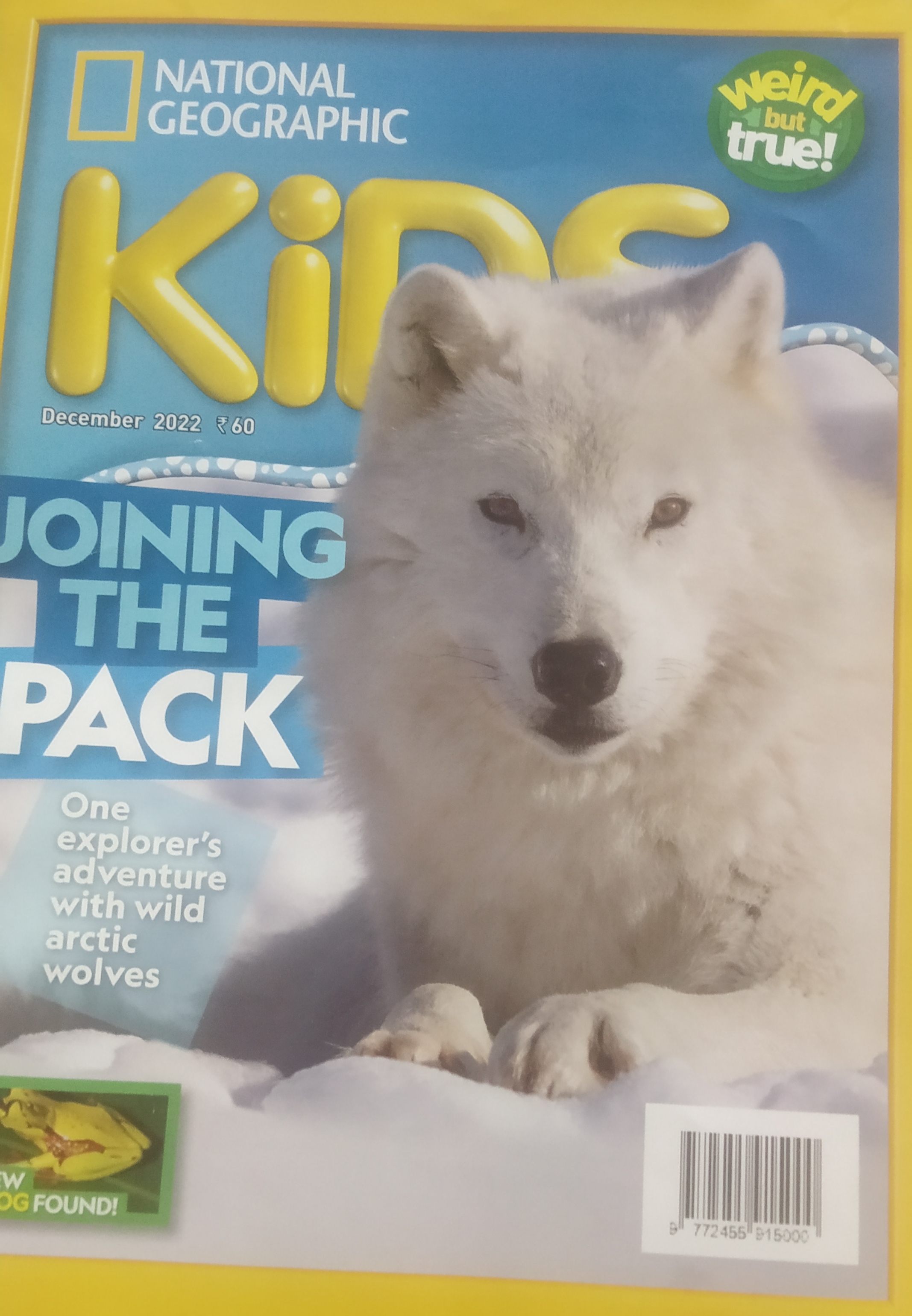 Arctic Wolves, National Geographic Kids Dec 2022