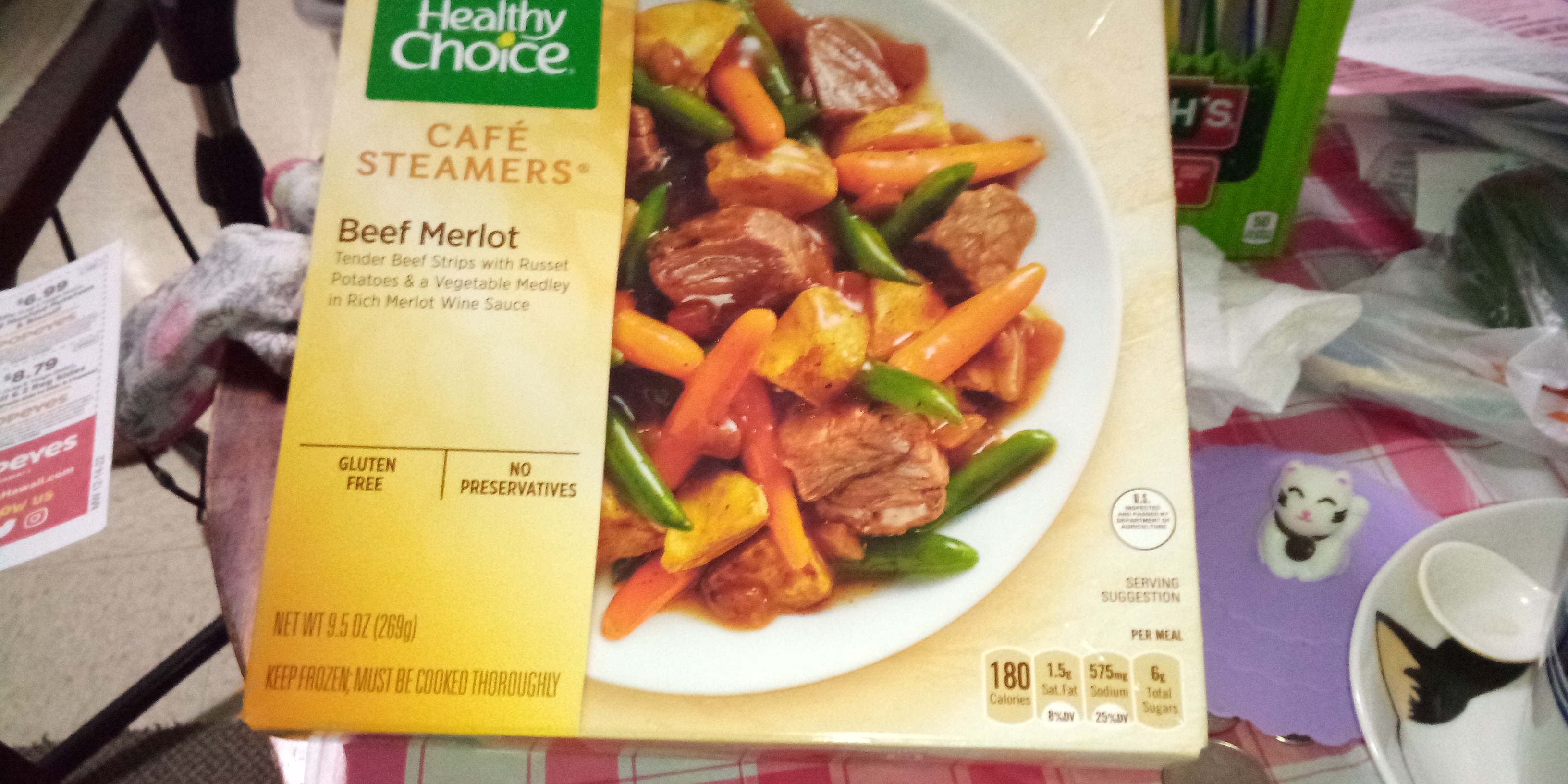Healthy Choice Beef Merlot from Walmart