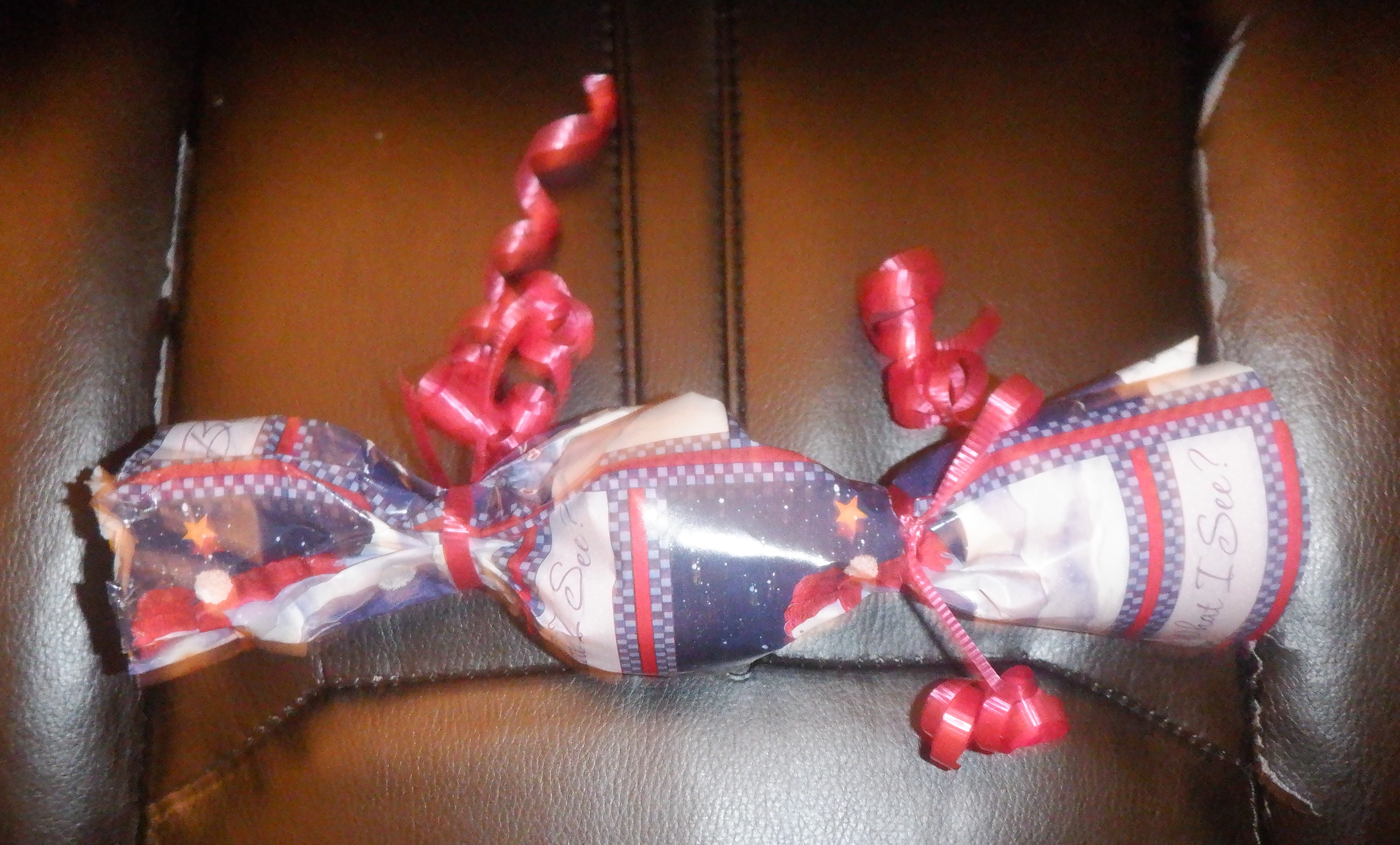 Hostess gift I wrapped this evening Hostess gift I wrapped this evening